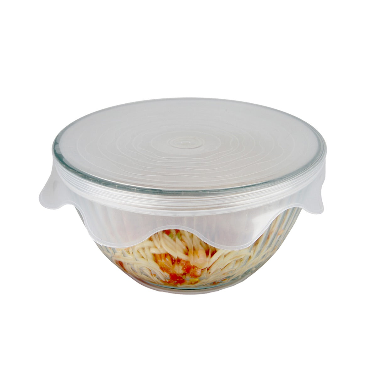 Vented Silicone Microwave Food Covers Set 2