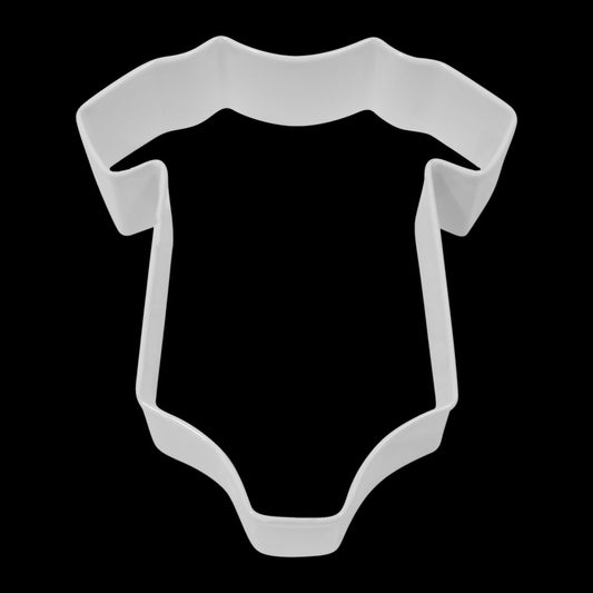 R&m Baby Bodysuit Cookie Cutter 10cm - White