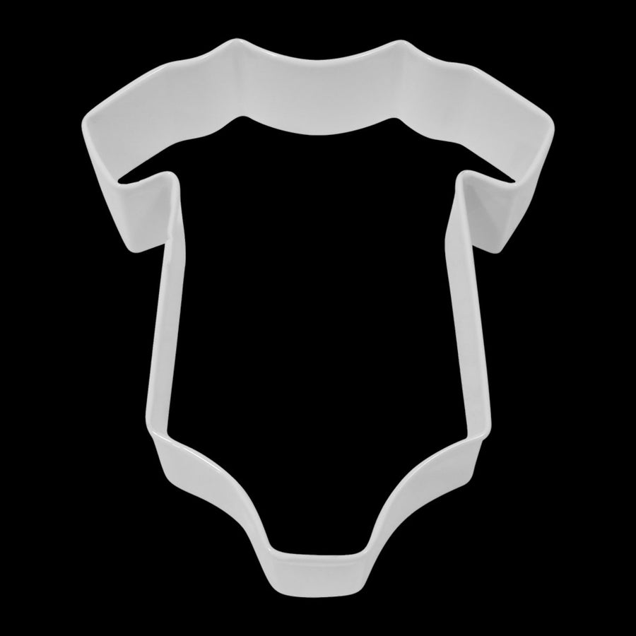 R&m Baby Bodysuit Cookie Cutter 10cm - White