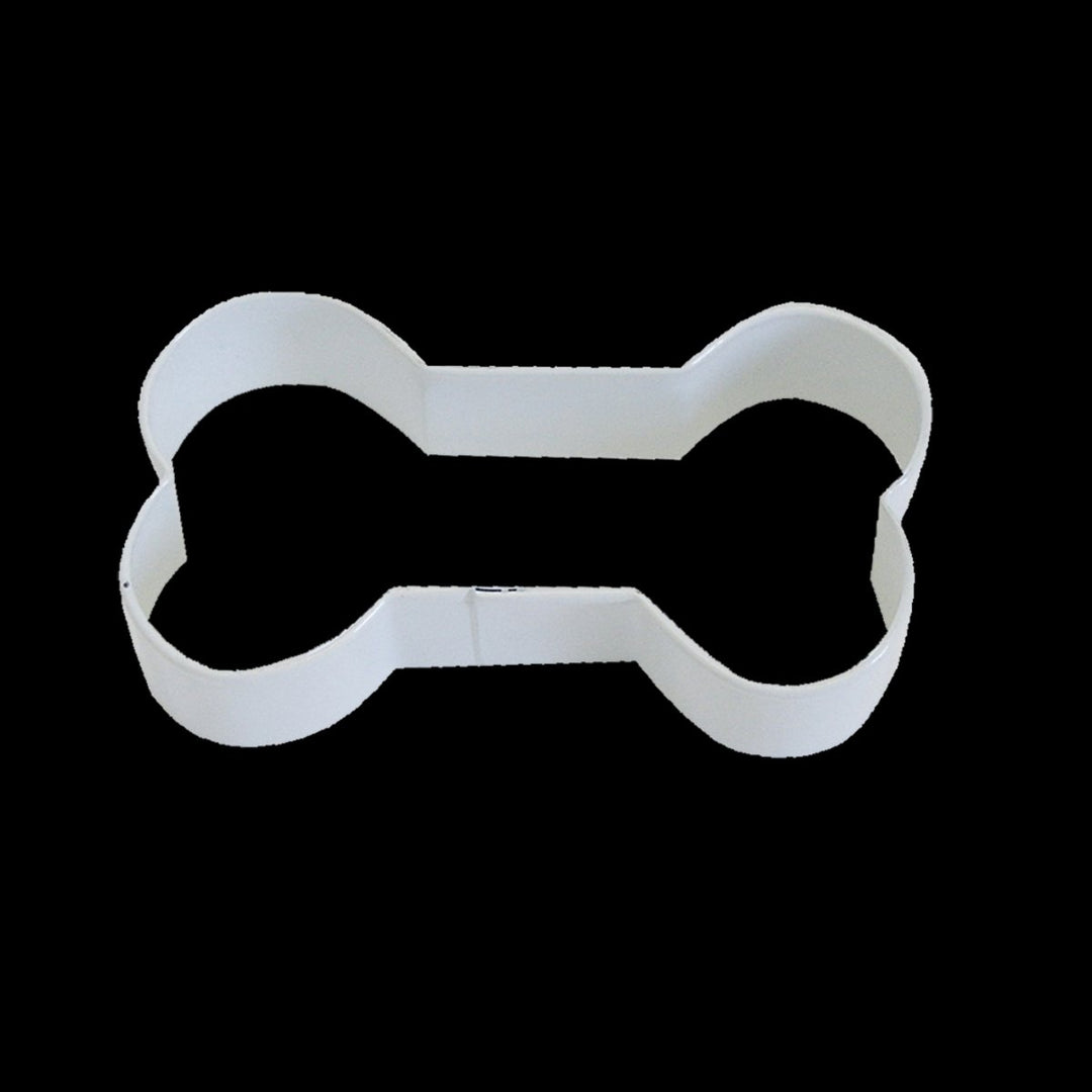 R&m Dog Bone Cookie Cutter 9cm - White