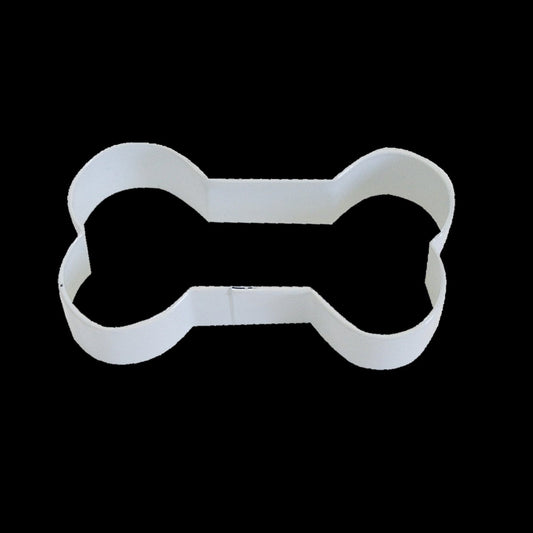 R&m Dog Bone Cookie Cutter 9cm - White