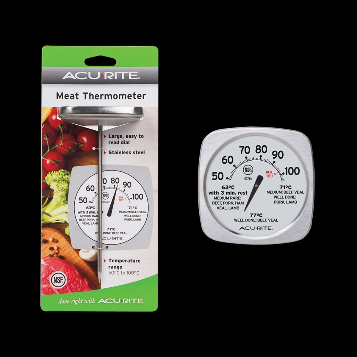 Gourmet Meat Thermometer S/s