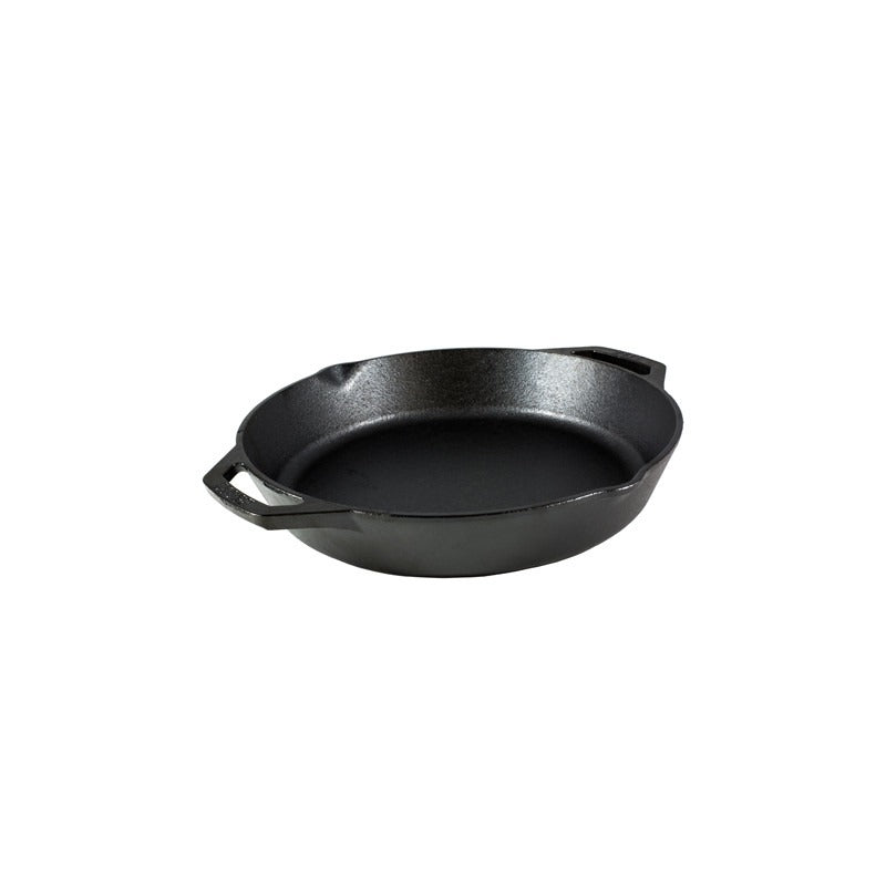 Lodge Pan, Dual Handle, Seasoned, 12 Inch