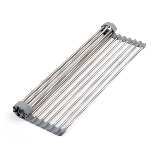 Roll-Up Over The Sink Dish Rack -55Cm