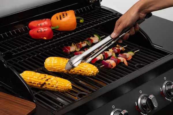 Heads-Up Stainless Steel Tongs-33Cm