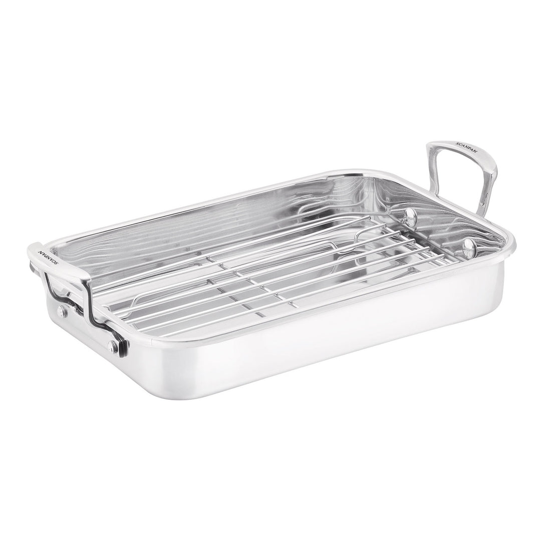 Scanpan Impact Roaster W/rack 42x26x11cm