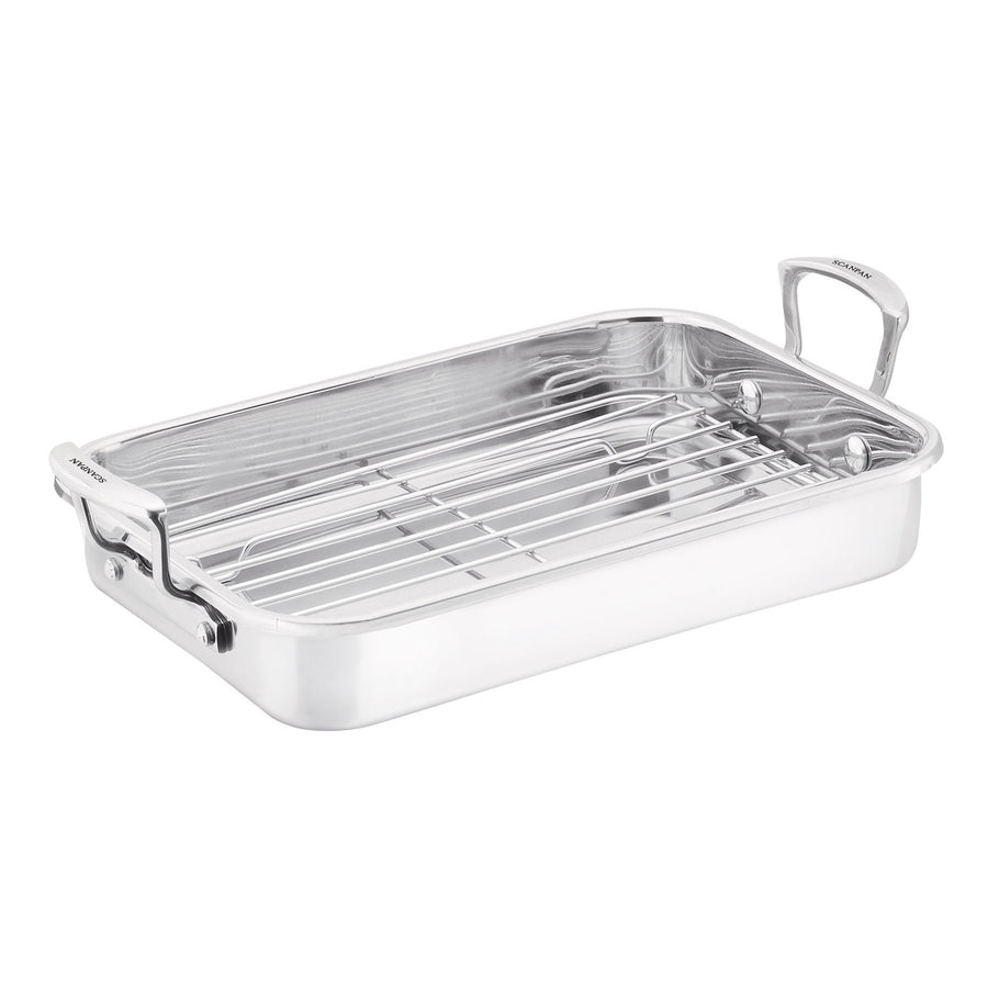 Scanpan Impact Roaster W/rack 42x26x11cm