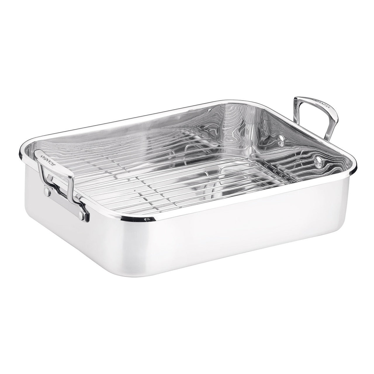 Scanpan Impact Roaster W/Rack 48X31Cm