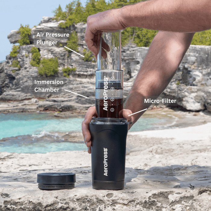 Aeropress Go Plus Coffee Press Black
