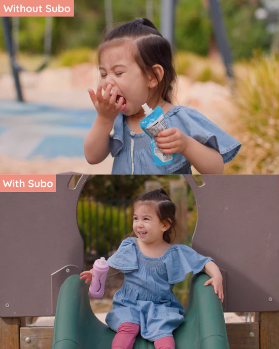 Subo Food Bottle 210Ml [CLR:AQUA]