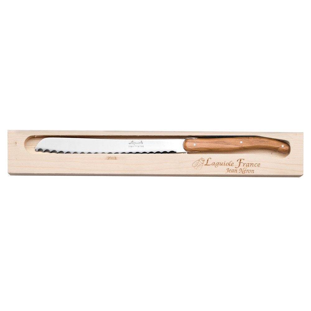 Laguiole Bread Knife Olive Wood