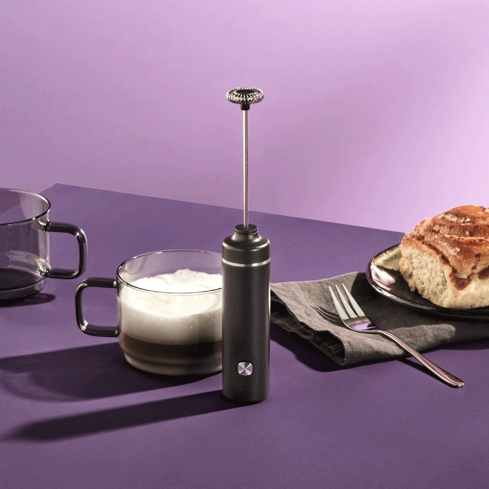 Adhoc Moro Electric Milk Frother Dark GREY