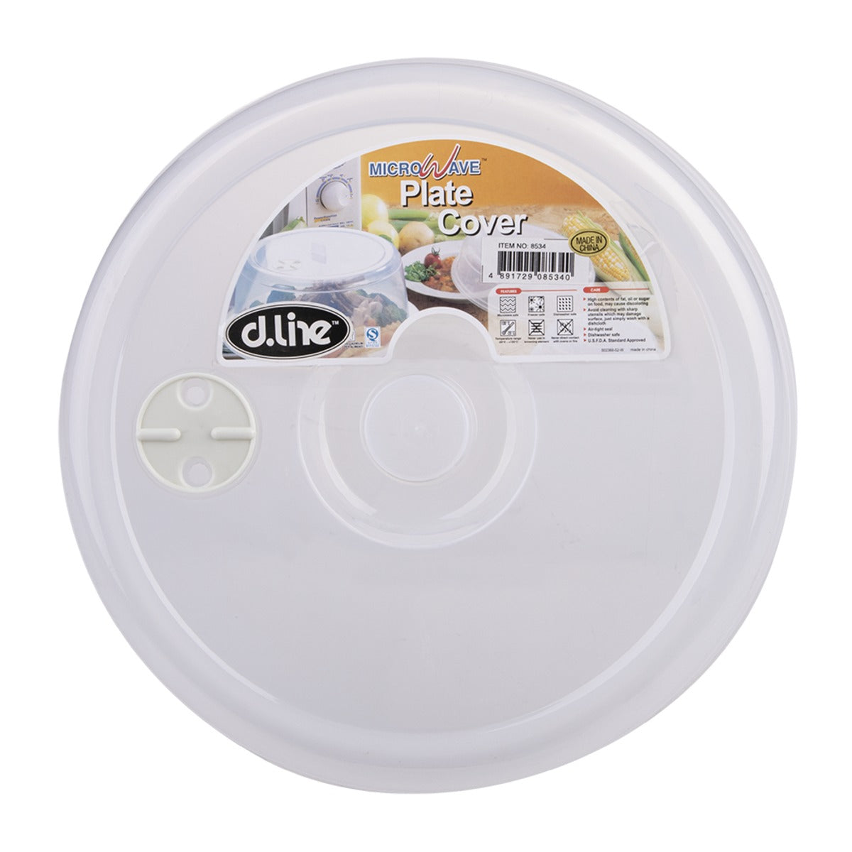 Microwave Plate Cover 10"/25.5cm Dia