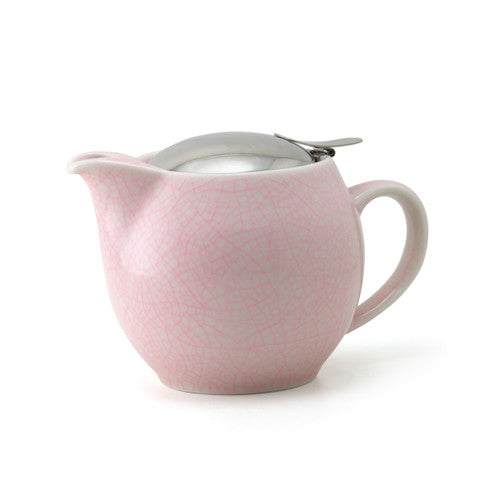 Zero Japan Pink Artisan Crackle Universal Teapot 450ml