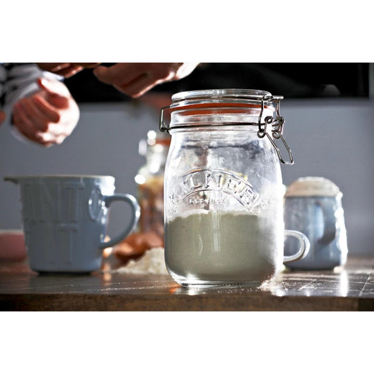 Kilner Round Clip Top Jar 1 Litre