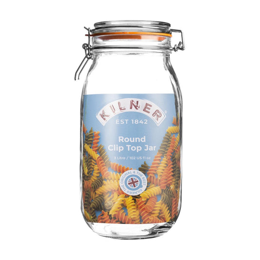 Kilner Round Clip Top Jar 3 Litre