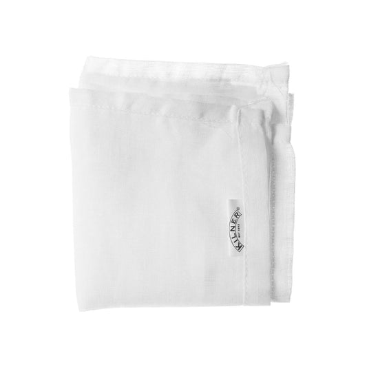 Kilner Muslin Cloth Square, 50x50cm, White, 100% COTTON