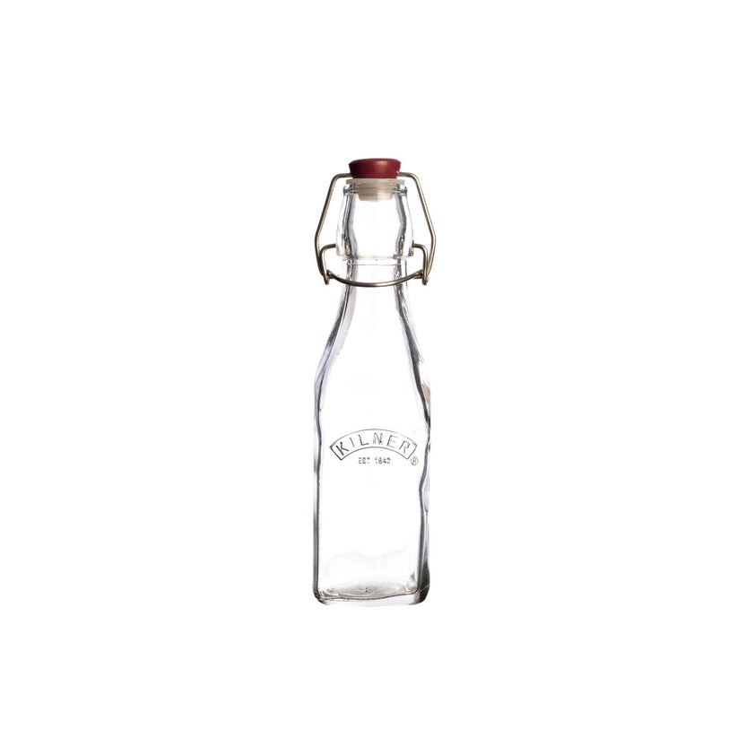 Kilner Square Clip Top 250Ml Bottle