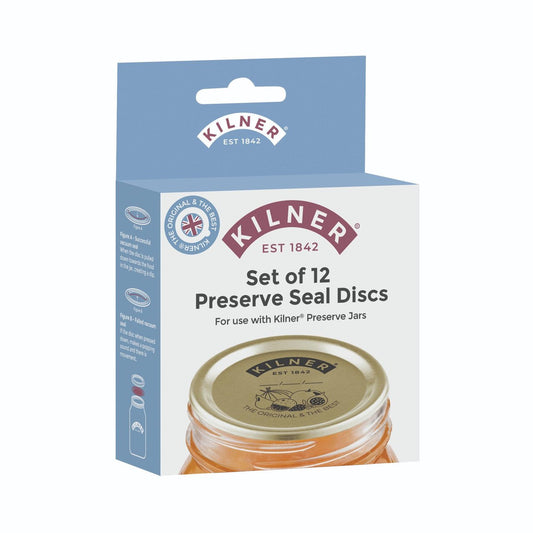 Kilner Genuine Preserve Lid Seals 12pk