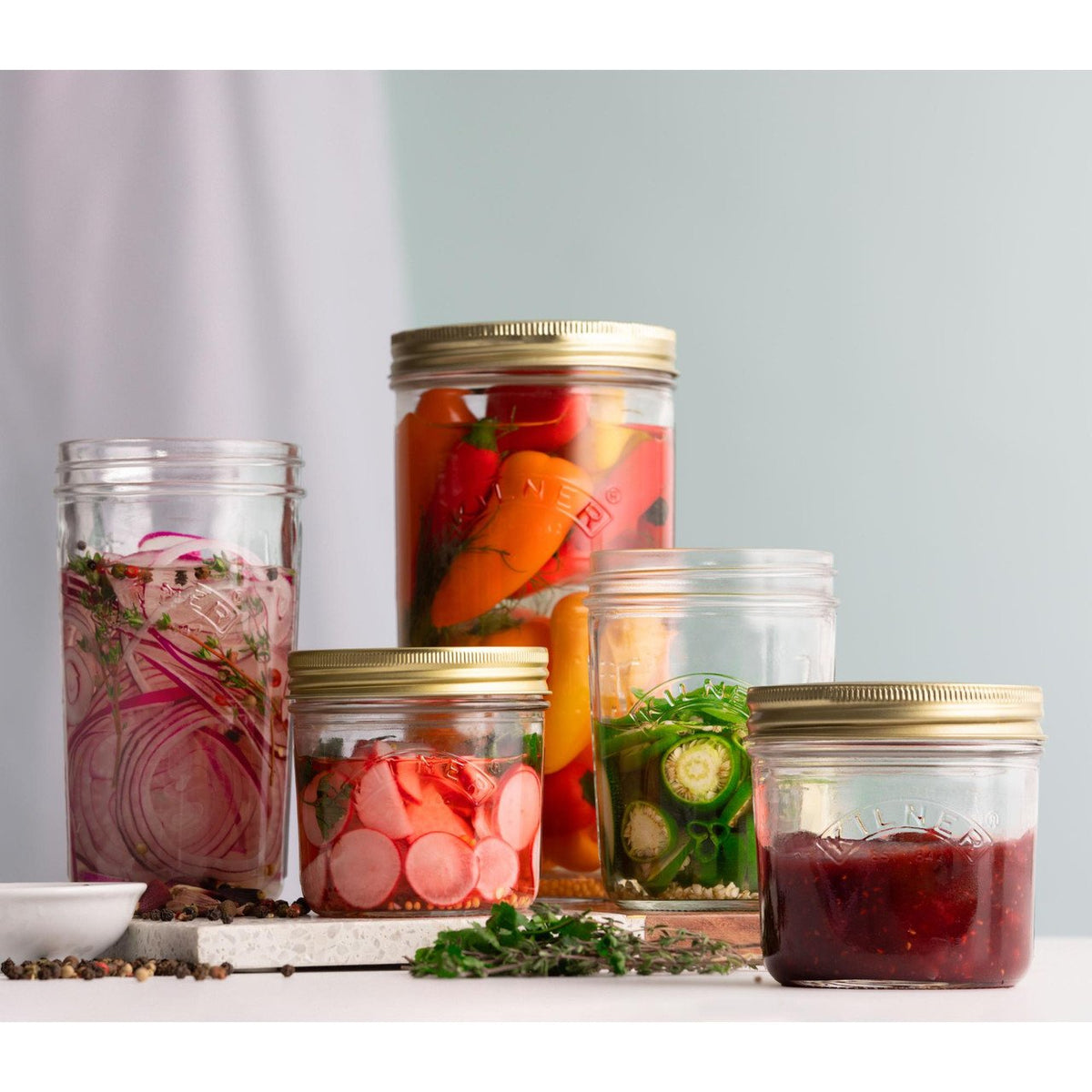 Kilner Wide Mouth Preserve Jar 350ml