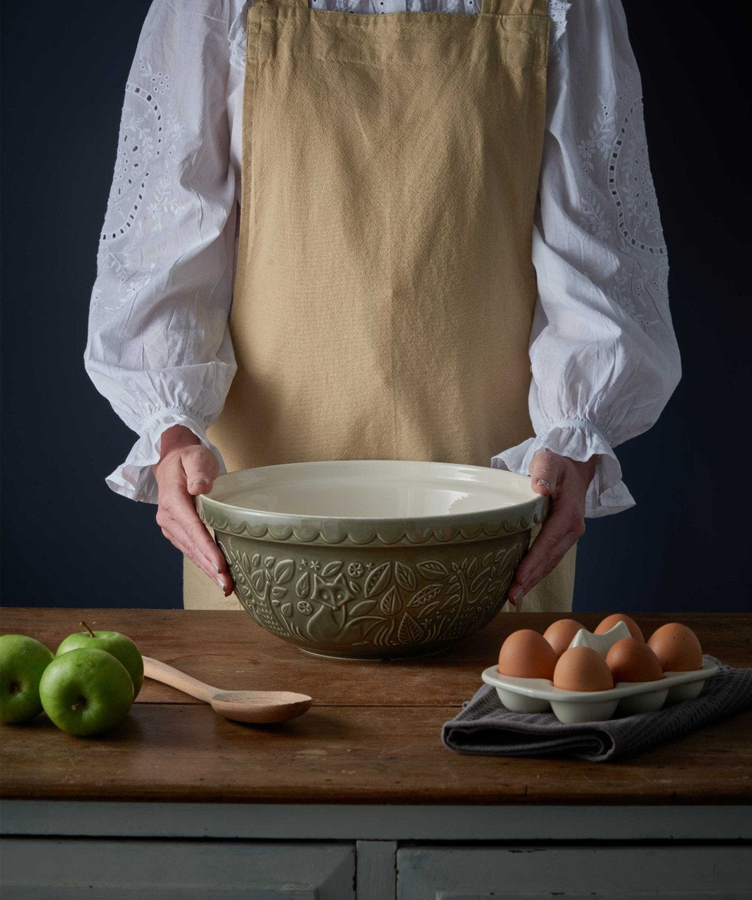Mason Cash Forest Grey Mixing Bowl 29cm