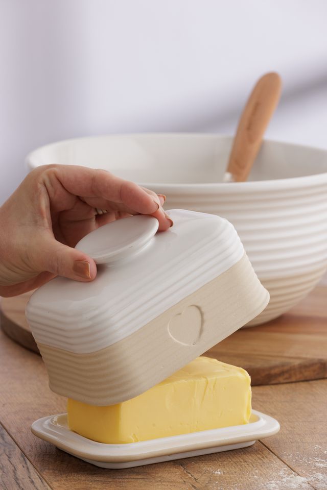 Mason Cash Rustic Charm Butter Dish