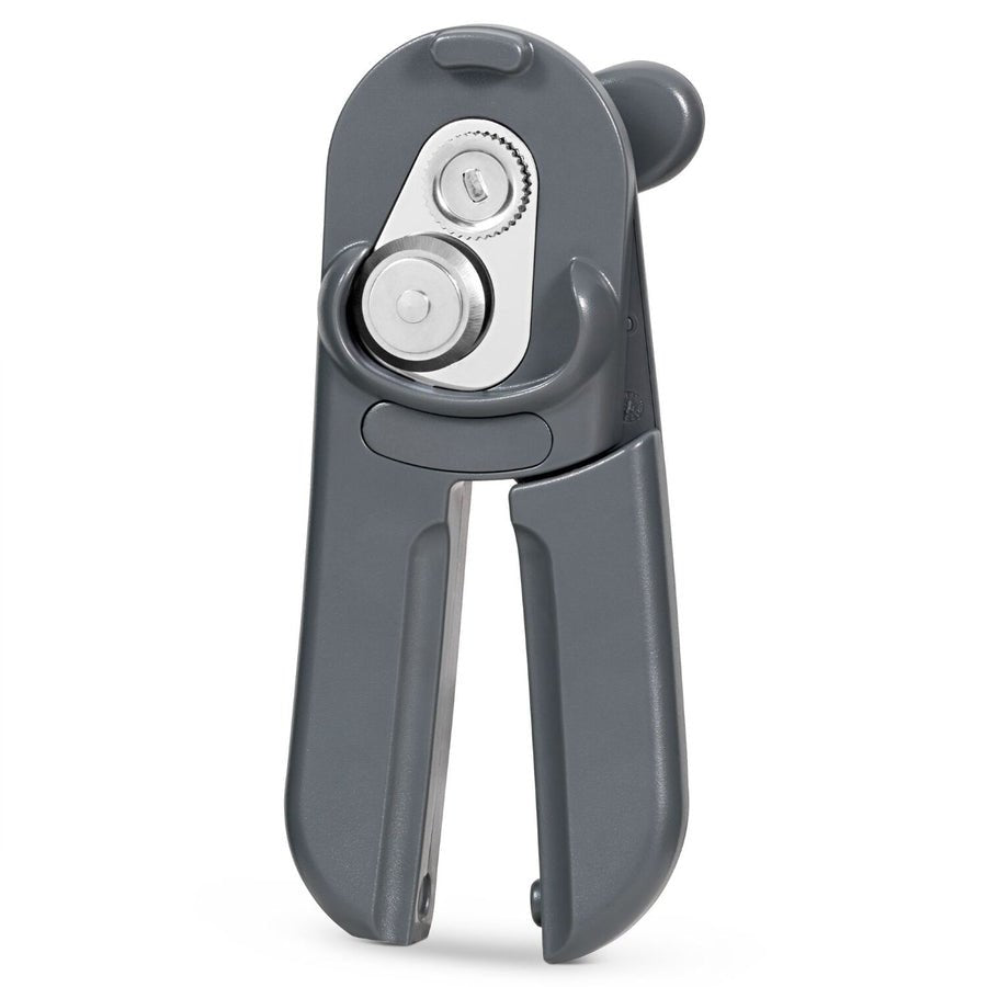 Culinare Magican Manual Tin Opener – Stainless Steel Cutting Wheel, Grey