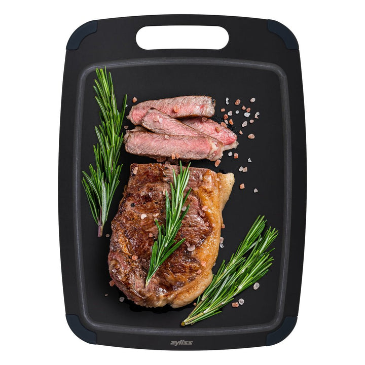 Zyliss Wood Fiber Cutting Board 44.5 X 32Cm - Recycled Wood Fiber - Non-Slip Perfect For Meat / Fish