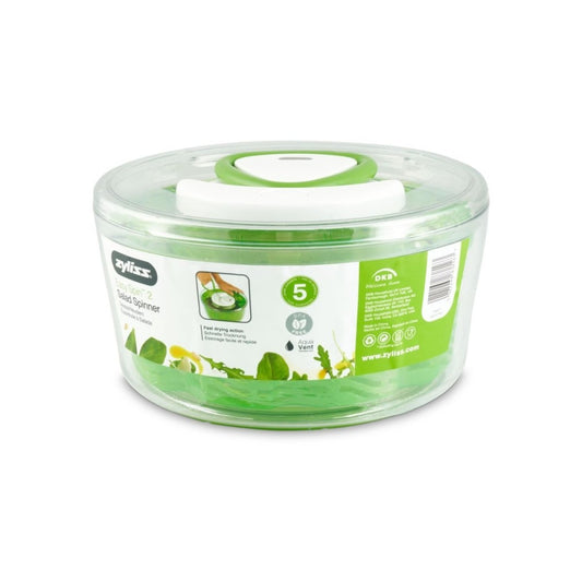 Easy Spin 2 Small Salad Spinner Green Zyliss