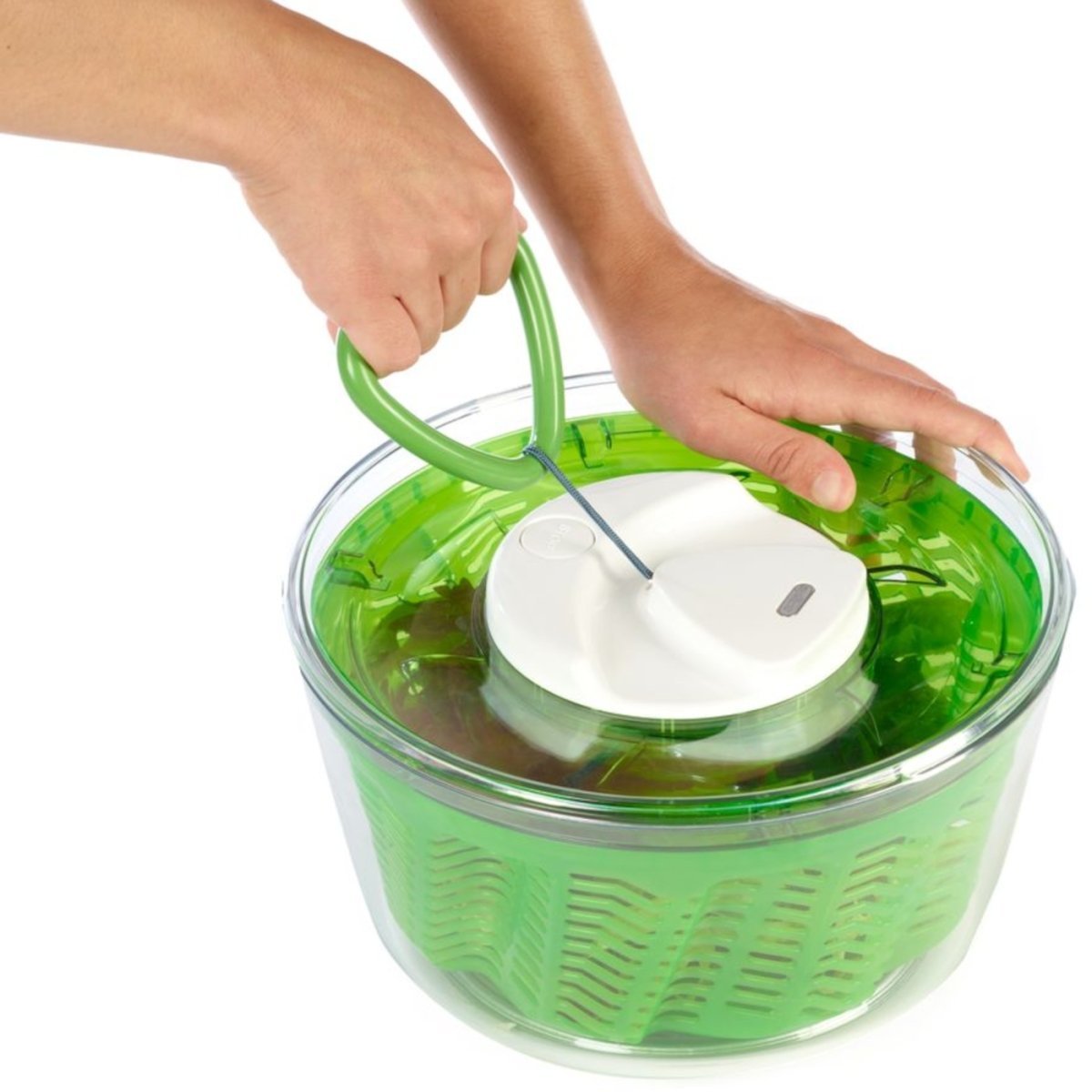 Easy Spin 2 Small Salad Spinner Green Zyliss