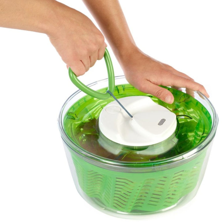 Easy Spin 2 Small Salad Spinner Green Zyliss