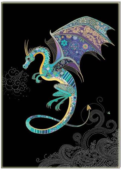 Blue Dragon Card