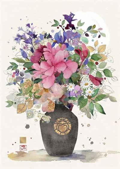 Peony Vase CARD