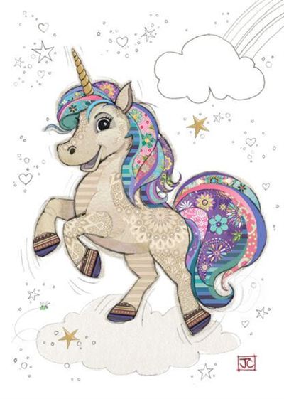 Una Unicorn Card