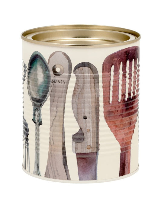 Making & Baking Large Ridge Storage Tin