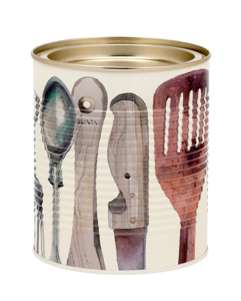 Making & Baking Large Ridge Storage Tin