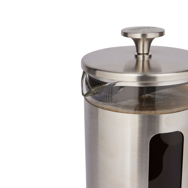Lc Pisa 8 Cup Cafetiere Brushed Chrome