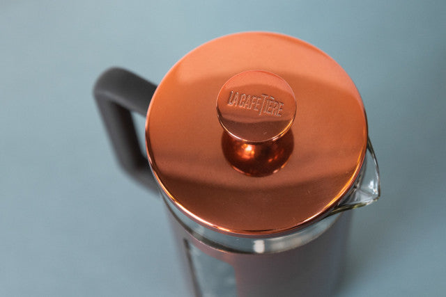 Lc Pisa 3 Cup Cafetiere Copper