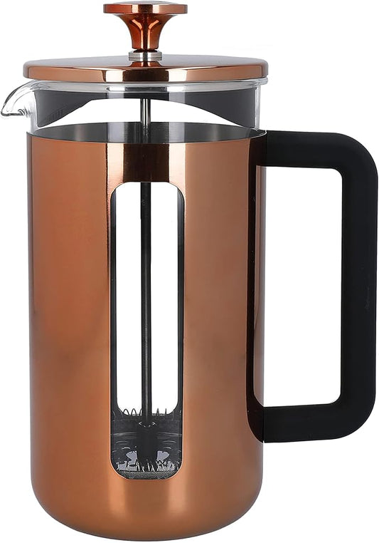 Lc Pisa 8 Cup Cafetiere Copper