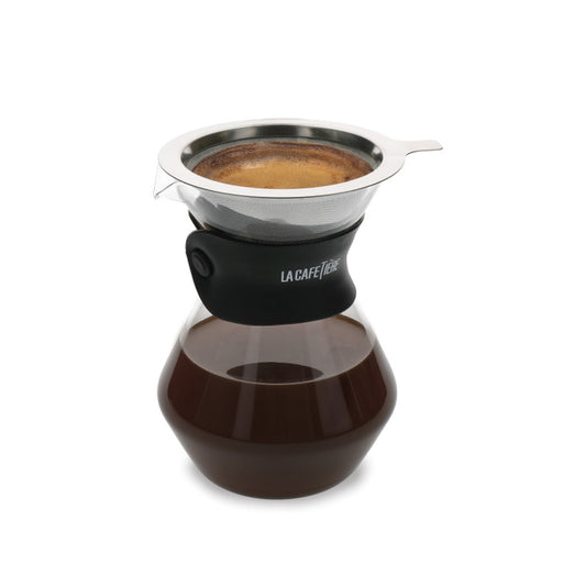 Glass Pour Over Coffee Dripper And Carafe