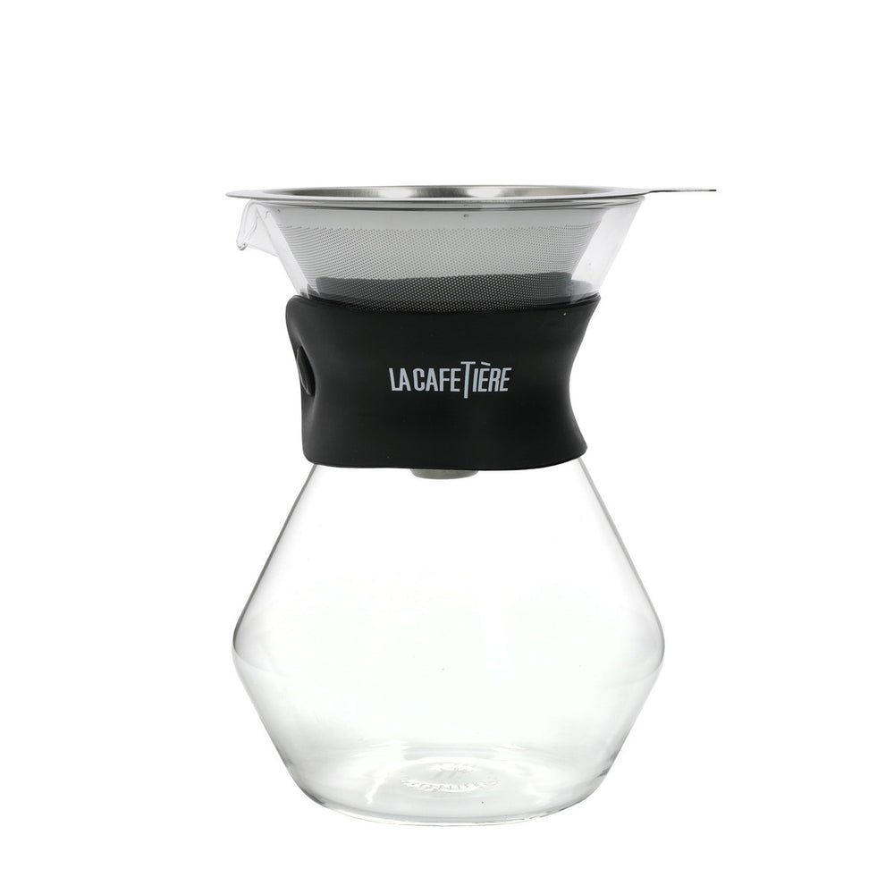 Glass Pour Over Coffee Dripper And Carafe