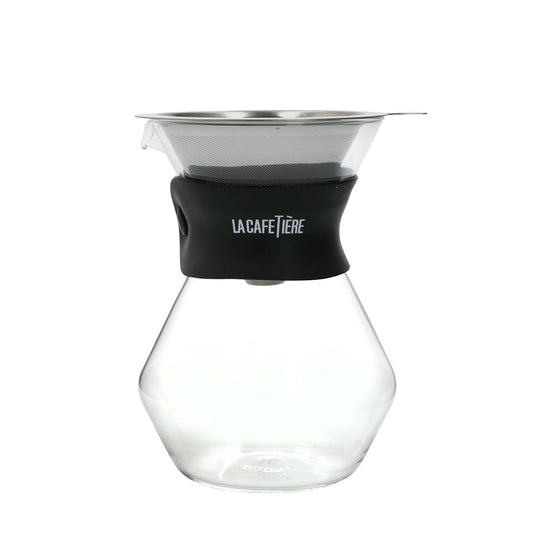 Glass Pour Over Coffee Dripper And Carafe