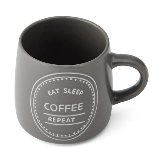 Miaksa Eat Sleep Coffee Repeat Mug - 400Ml