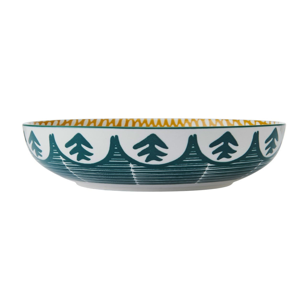 Mikasa Green Leaf Stoneware Bowl, 900Ml, 21 X 5Cm