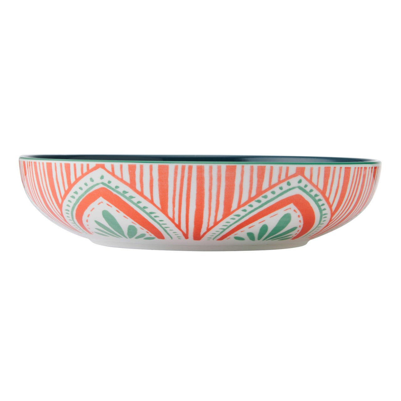 Mikasa Folk Pattern Stoneware Bowl, 900Ml, 21 X 5Cm