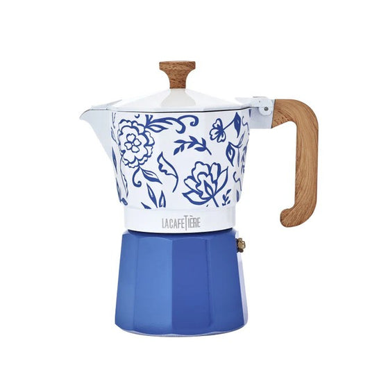 Lc Espresso Maker 6 Cup - Floral