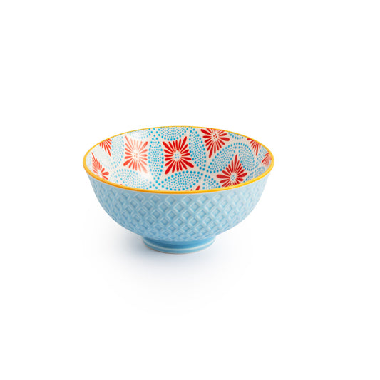 MIKASA BLUE MOSAIC NIBBLE BOWL 12CM