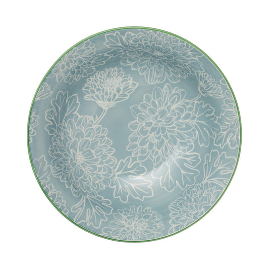 MIKASA GREY FLORAL RAMEN BOWL 21CM