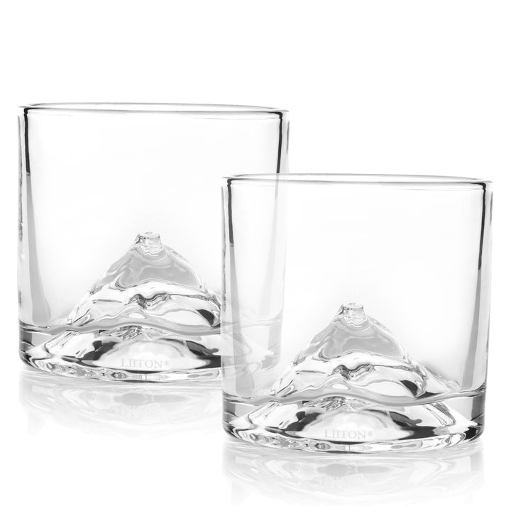 Liiton Fuji Glasses (set Of 2) Clear 8.7x8.7x8.2cm/260ml