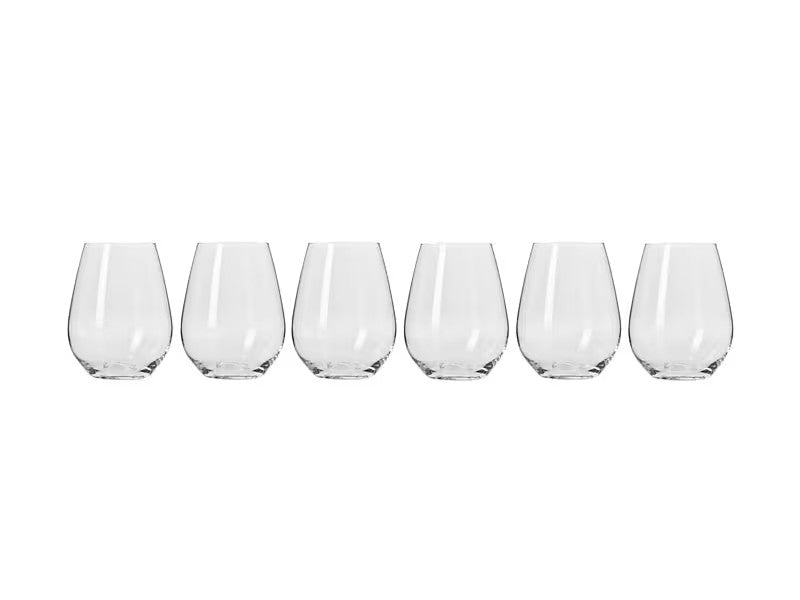 Krosno Harmony Stemless Wine 440Ml Set Of 6
